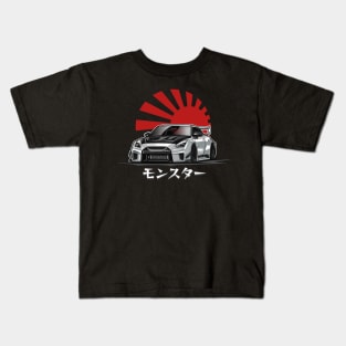 Skyline GTR R35 (White) Kids T-Shirt